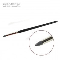 Кисть силиконовая, конус №0