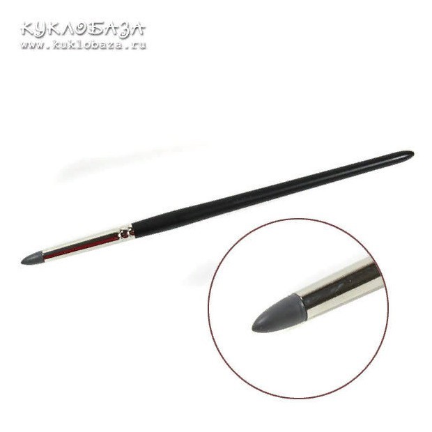 Кисть силиконовая, конус №0