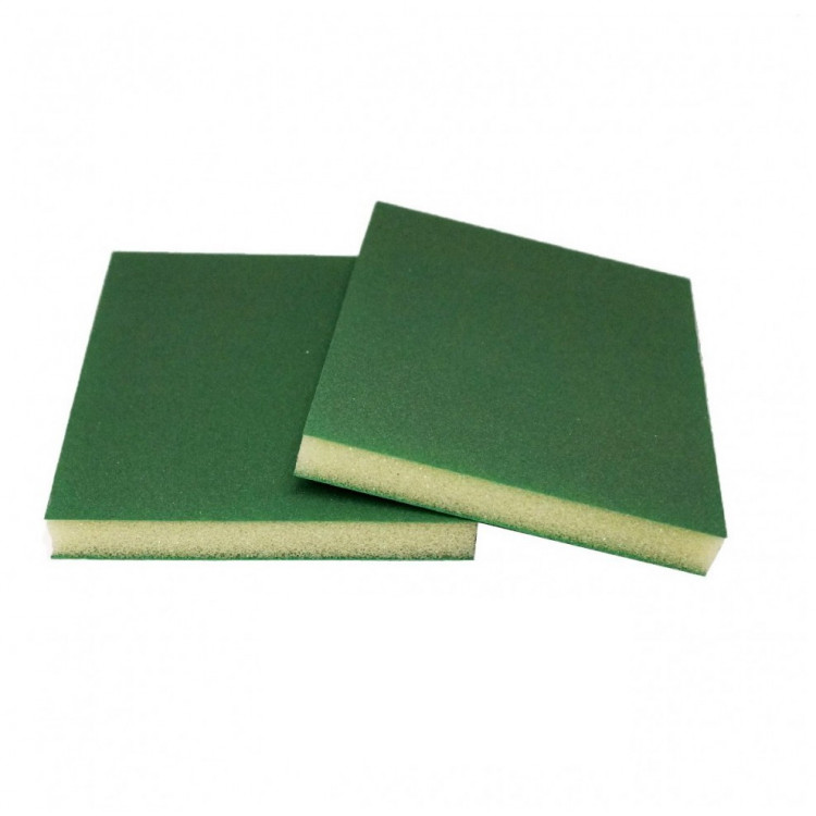 Двусторонняя шлифовальная губка Kovax Doubleflex Ultrafine Green P 400-600