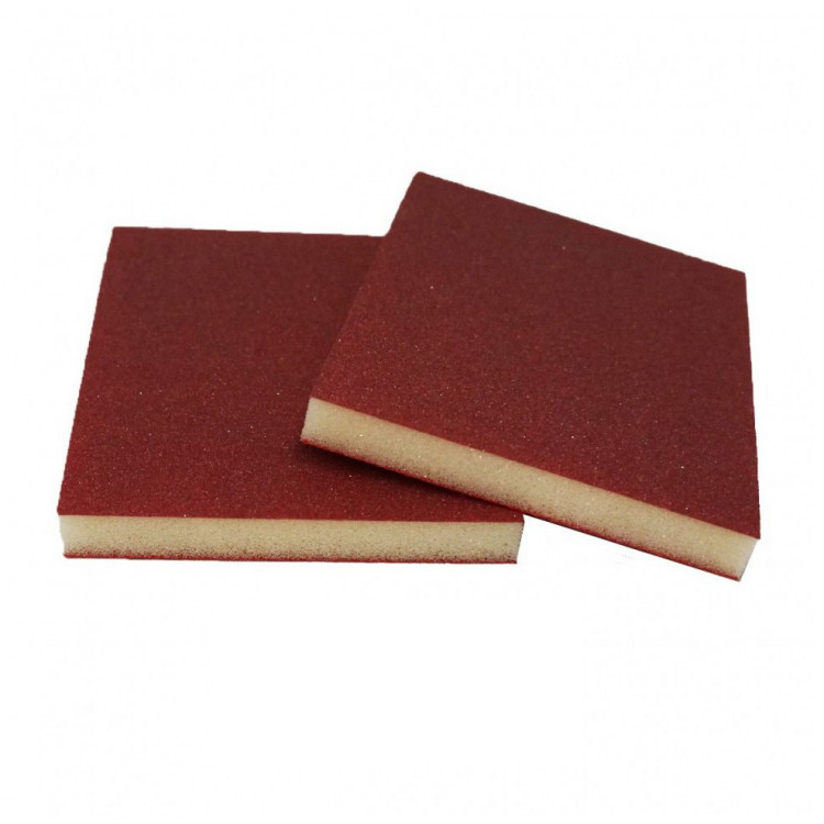 Двусторонняя шлифовальная губка Kovax Doubleflex Fine Red P150-240
