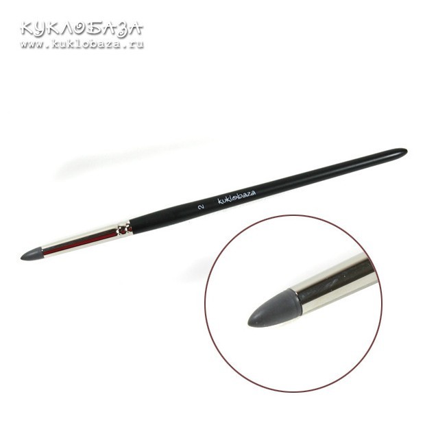 Кисть силиконовая, конус №2